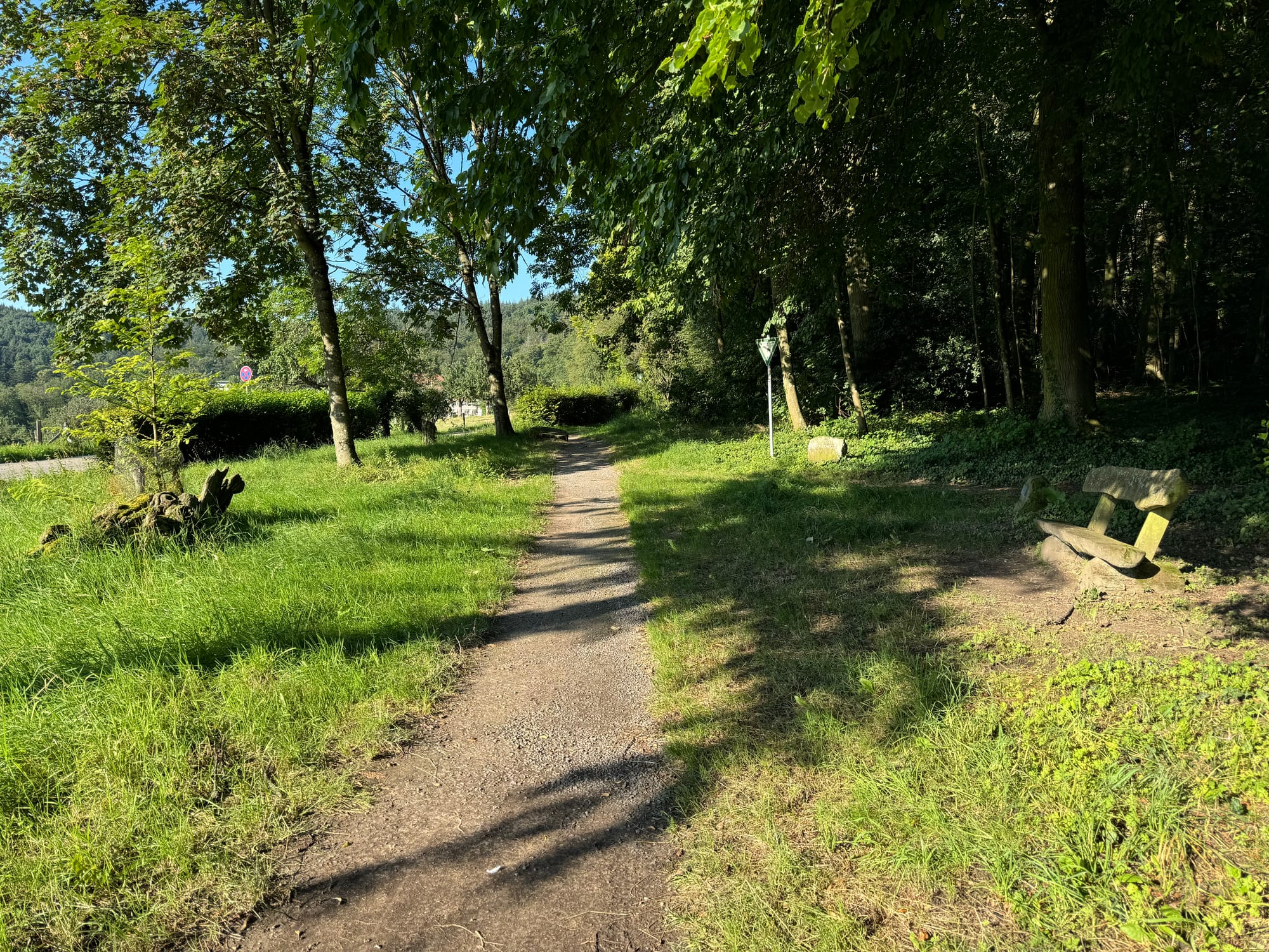 Wanderweg zum Bierhelder Hof