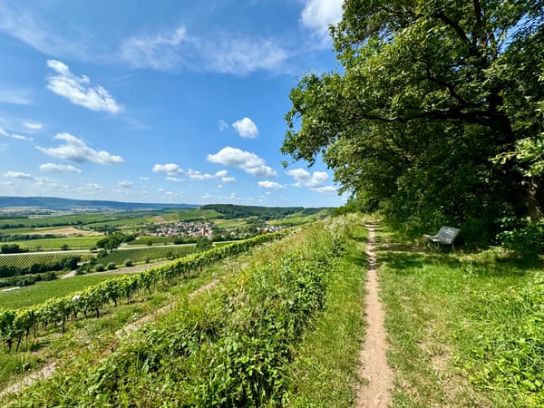 Wanderung Dürrenzimmern - Leingarten